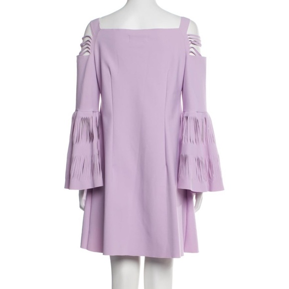 La Petite Robe Chiara Boni lazer cut Long Sleeve Dress, in lavender - Picture 4 of 7
